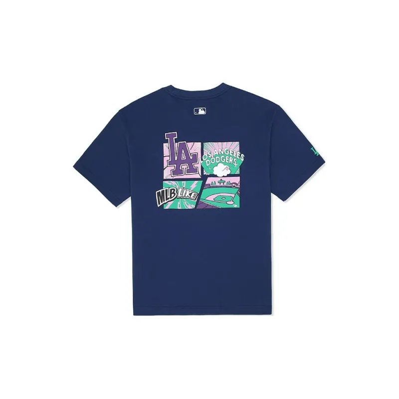 MLB Like Series T Shirts Unisex Indigo-1