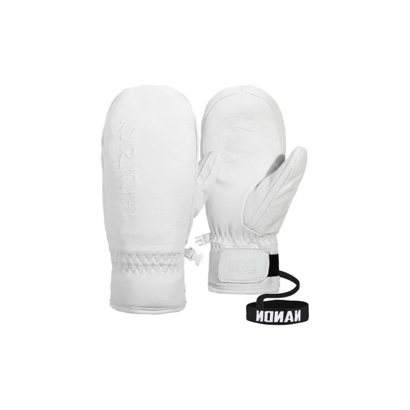 NANDN Ski Gloves Slip Resistant Thermal Fingerless Gloves-3