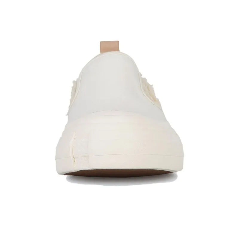 VESSEL G.O.P. White Slip On Cushioning Low Top Casual Shoes Unisex White-2
