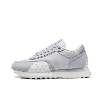 Kappa Non slip Lightweight Low Top Casual Running Shoes Unisex Tranquil Gray