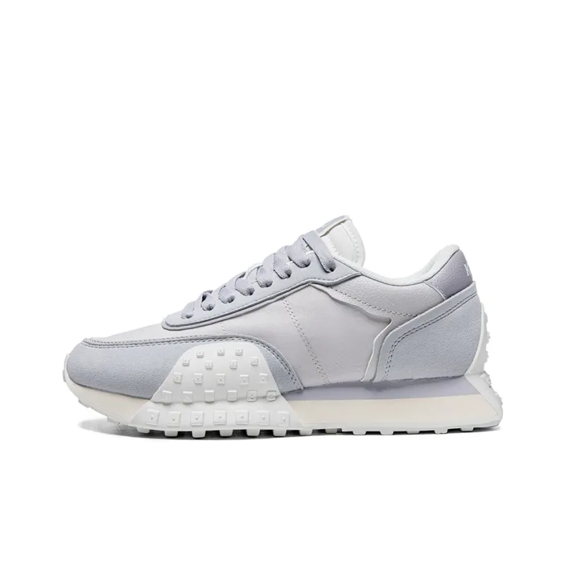 Kappa Non-slip Lightweight Low-Top Casual Running Shoes Unisex Tranquil Gray-0