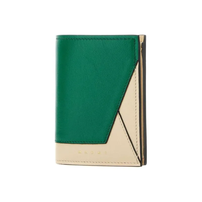 MARNI Logo Embossed Bi-Fold Wallet-1