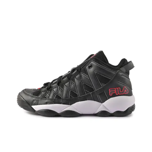 FILA Spaghetti Vintage Basketball Shoes Unisex Mid-Top