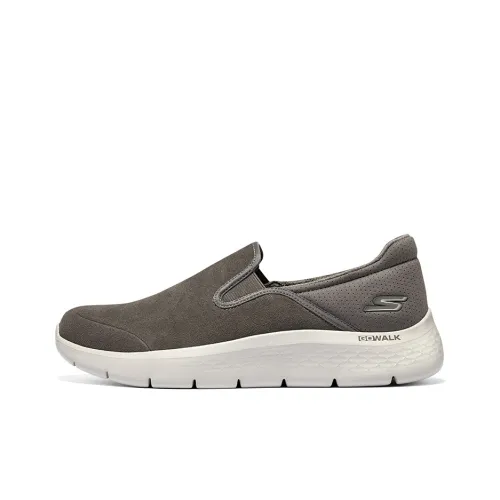 Skechers Go Walk Flex Running Shoes Men Low-Top Taupe