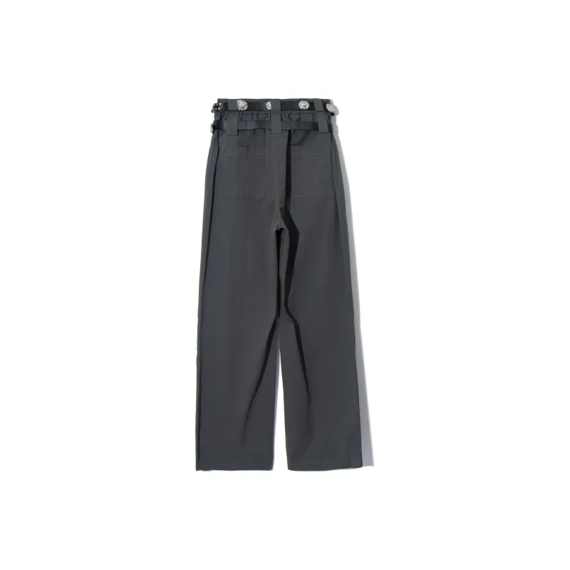 MYMIX Casual Pants Women's Dark Gray-1