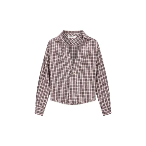 Shizuka Umi Shirts Men Purple