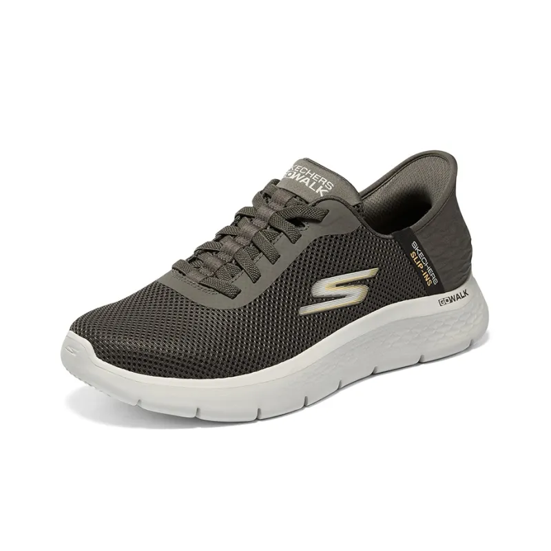 Skechers Go Walk Flex Hands Up Slip Ins 'Brown'-2