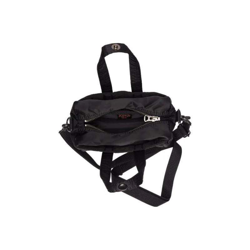 PORTER Nylon Boston Bag Shoulder Bag Crossbody Bag Handbag Mini Unisex Black-2