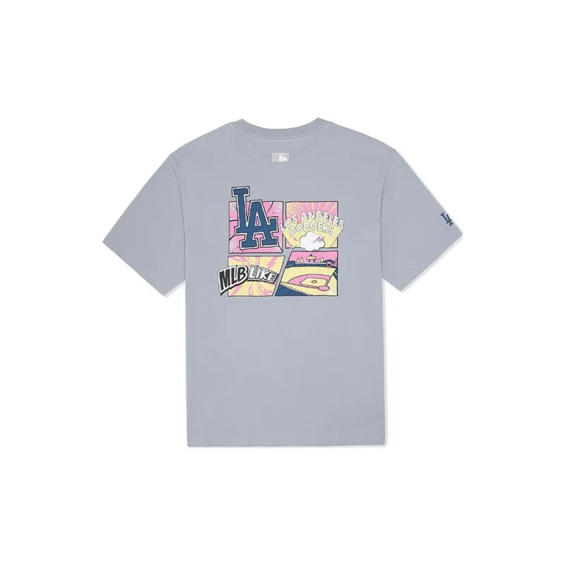 MLB MLB LIKE Collection LIKE Collection SS23 T Shirt Unisex Gray-1
