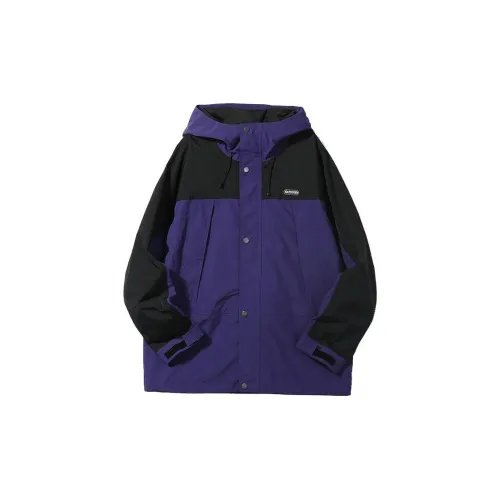 OUTDOOR PRODUCTS Windbreaker Jackets Men Mysterious Purple