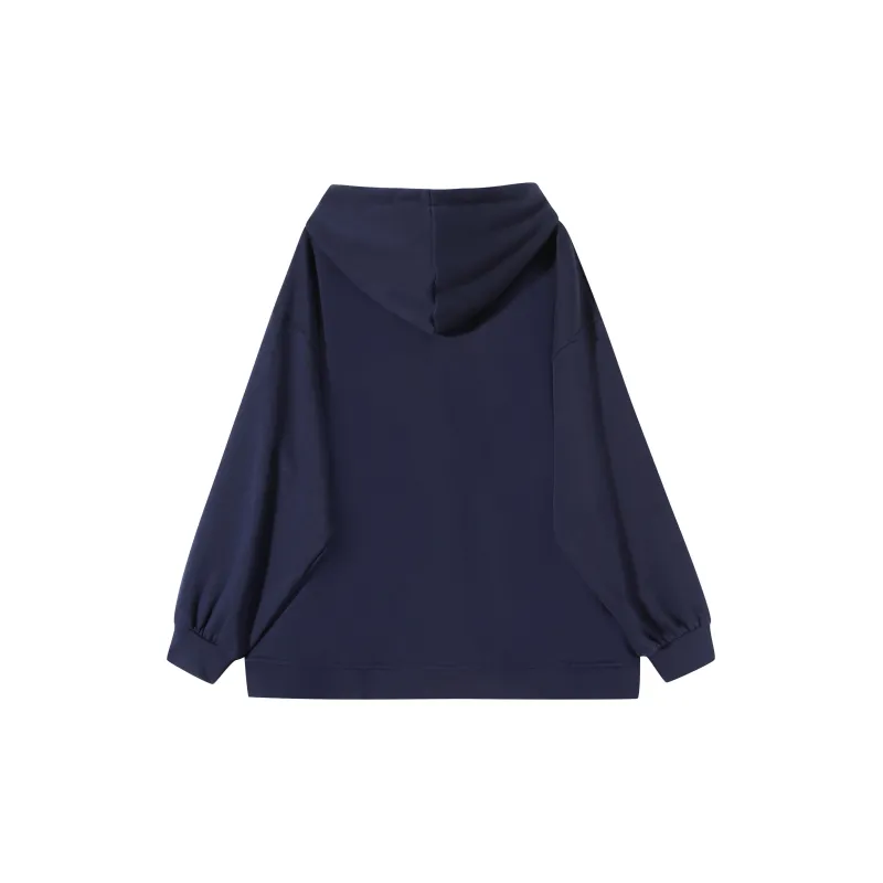 Adeworn Sweatshirt Women's Navy Blue-1