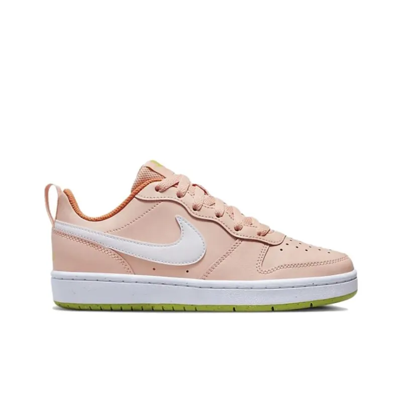 Nike Court Borough Low 2 'Pink White' Gs-1