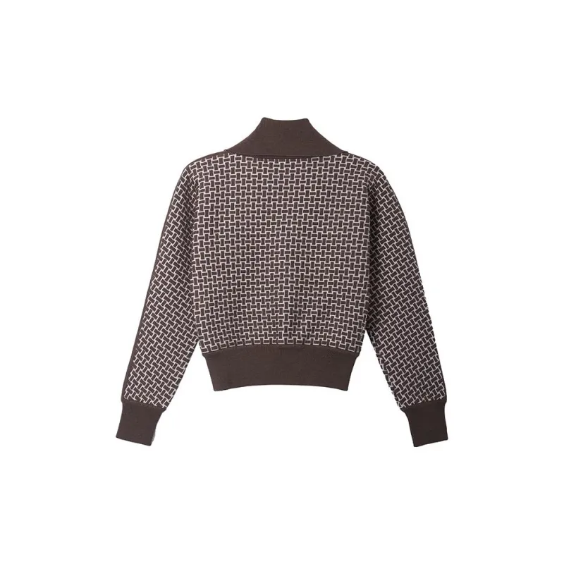 HERMES Jackets Women's Brown-1