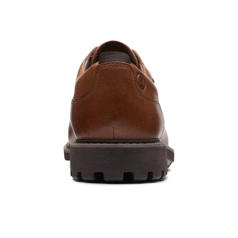 Clarks Dress Shoes Men Low Top Brown-3
