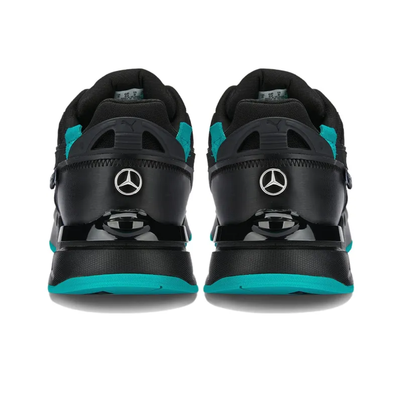 PUMA Mercedes Amg Petronas Motorsport F1 Anti-Slip Wear-Resistant Low-Top Casual Shoes Men's Black-4