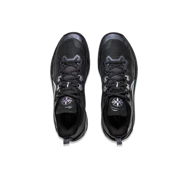 LINING Liren 3 V2 Basketball Shoes Unisex Low Top Black-3