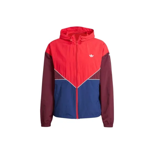 Adidas Originals Jackets Men Red And Blue