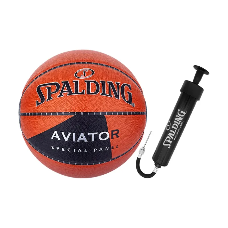 SPALDING Pilot Collection 77 756Y PU Basketball Brown Size 7 Training Unisex-4