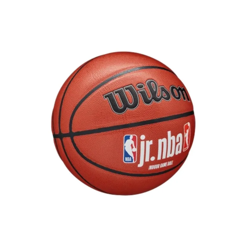 Wilson JR NBA Collection Size 7/6, Size 5 Indoor Basketball Microfiber Composite Brown-1