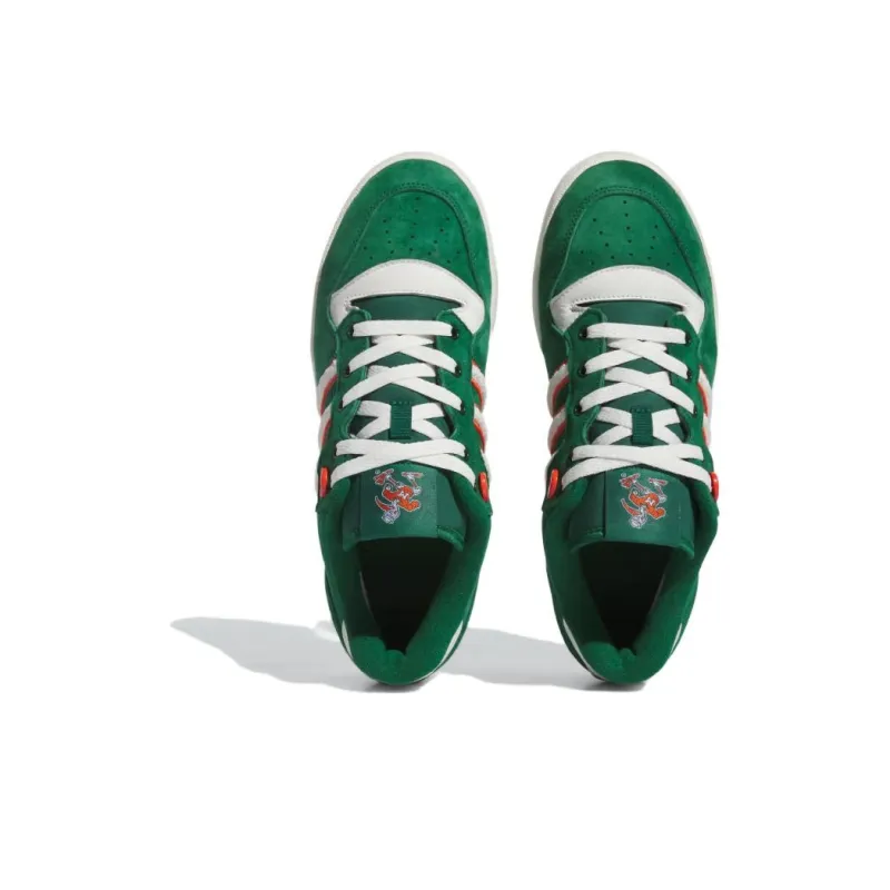 Adidas Rivalry Low University Of Miami-4