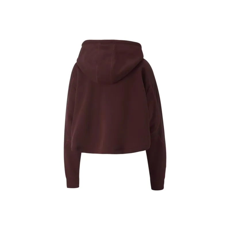 PUMA Sweatshirts Women's Burgundy-1