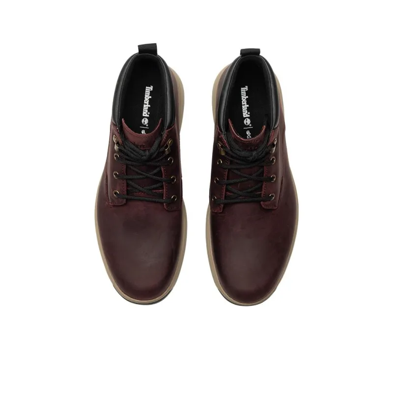 Timberland GreenStride Atwells Ave Waterproof Chukka Boot 'Burgundy Full Grain'-2