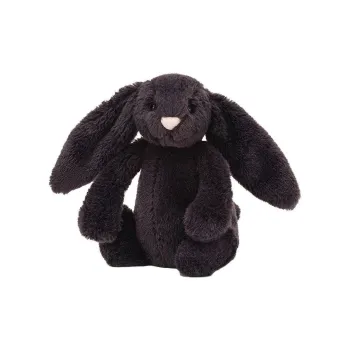JELLYCAT Bashful Inky Bunny Stuffed Animal
