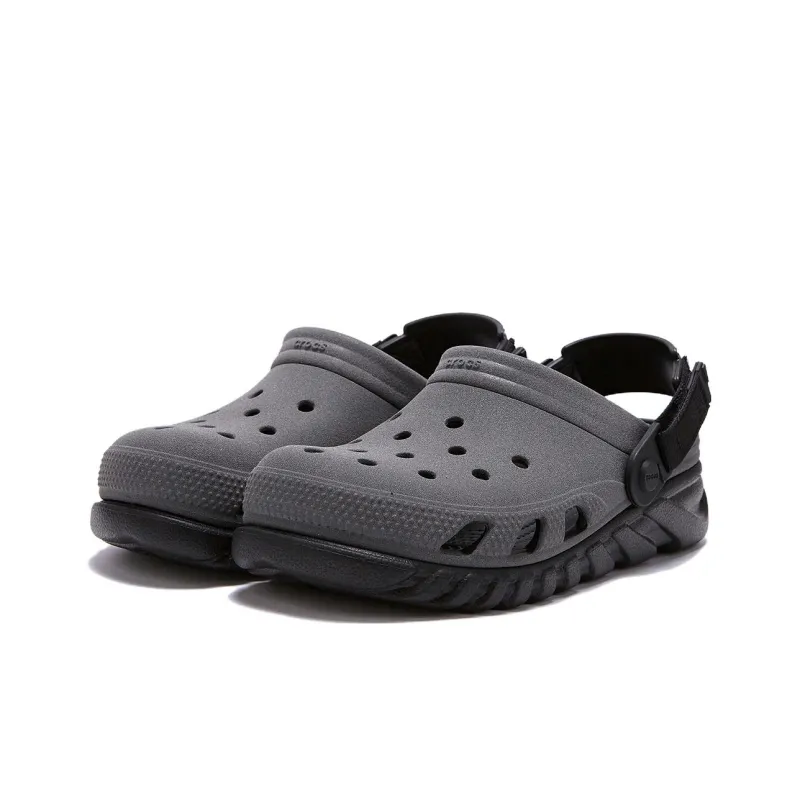 Crocs Duet Max Reflective Clog 'Grey Black'-2
