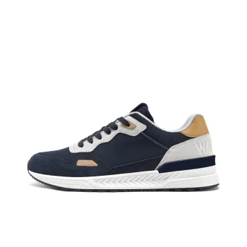 WALK SOUL Warm Coverage Rebound Support Wear-Resistant Slip-Resistant Low-Top Height Increasing Shoes Men's