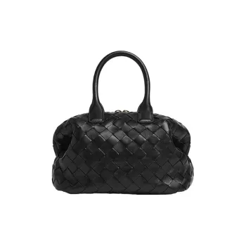 Bottega Veneta Small Intrecciato Bowling Bag