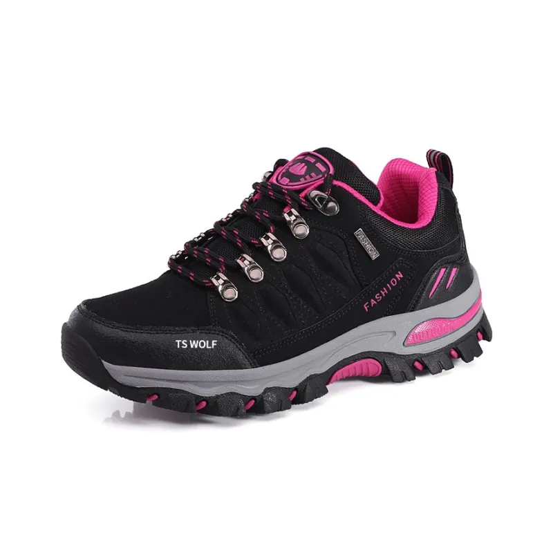 Scout Wolf Low Top Shoes/Athletic Shoes/Hiking & Trekking Shoes Unisex Black Plum Red-2