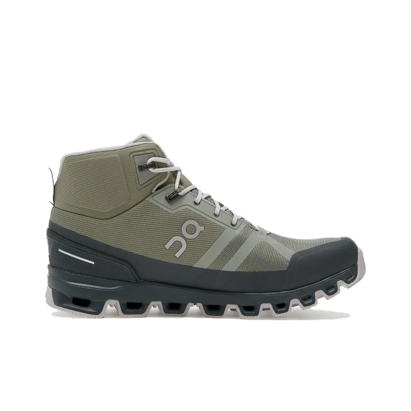On Cloudrock 2 Slip-Resistant Low-Top Running Shoes Men's Green-1