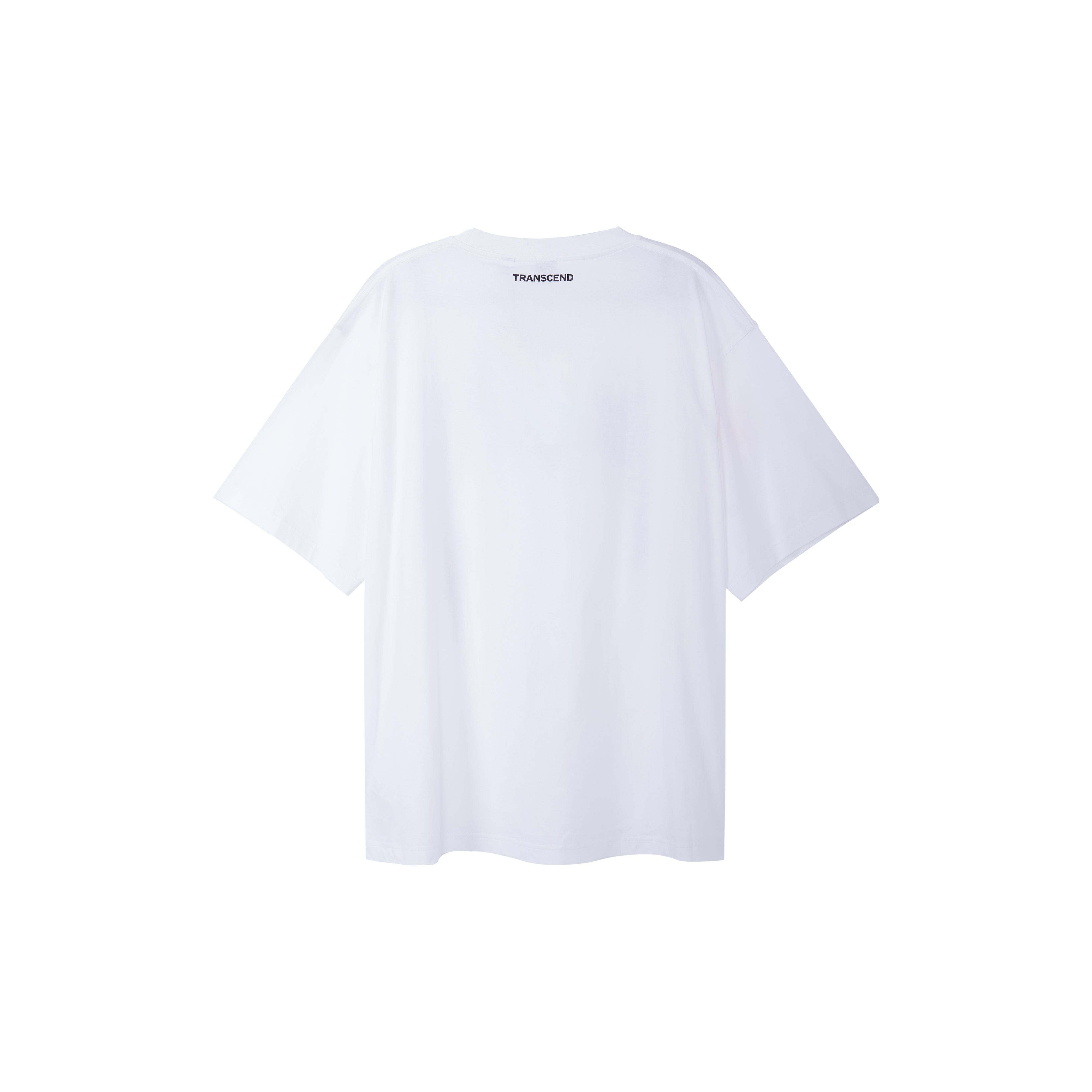 Burberry SS23 Men's Gothic Logo Print T-shirt White XL - POIZON