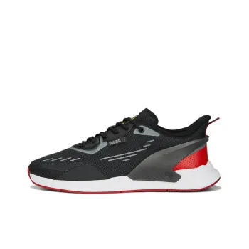 PUMA Scuderia Ferrari IONSpeed 2 Anti-Slip Wear-Resistant Low-Top Casual Shoes Men's Black Red