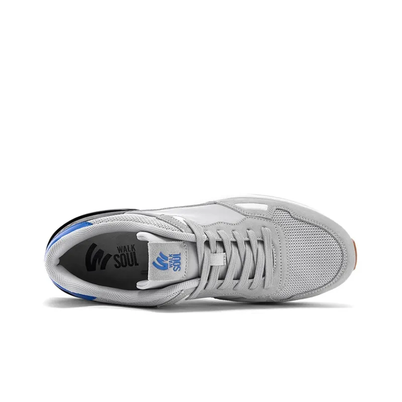 WALK SOUL Warm Coverage Rebound Support Wear Resistant Slip Resistant Low Top Height Increasing Shoes Men's-9