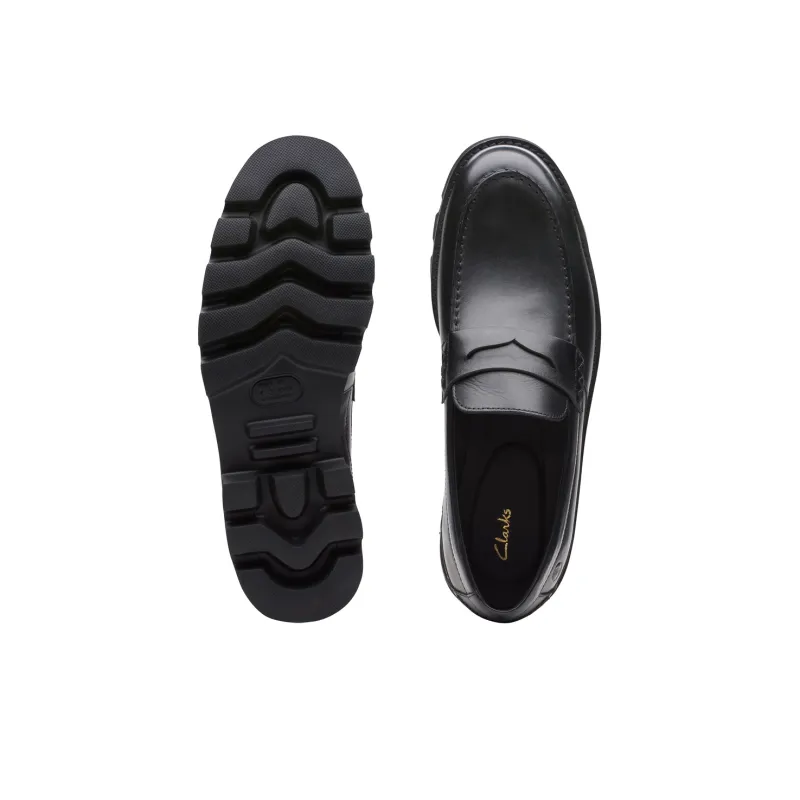 Clarks Loafers Men Black-3