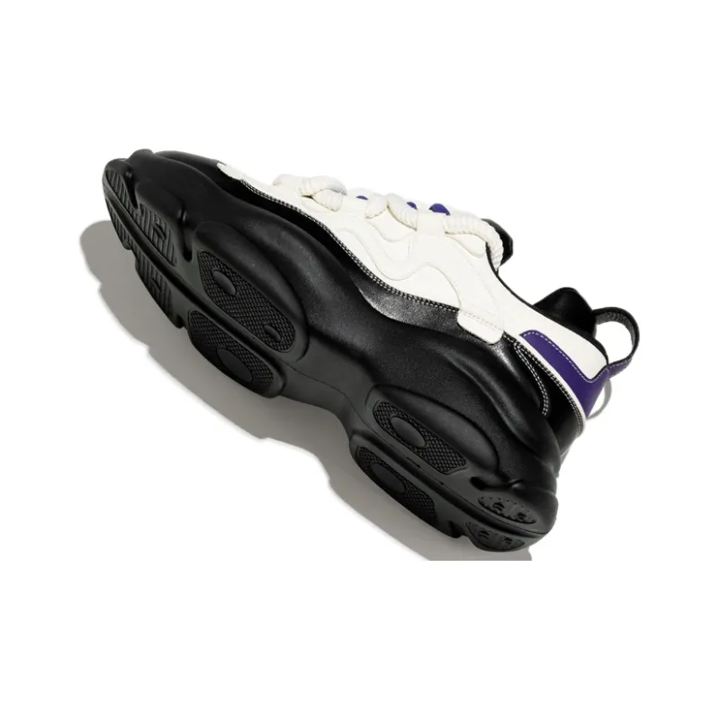 LEAVELAND Lightweight Height Increasing Low-Top Chunky Sneakers Men's-9
