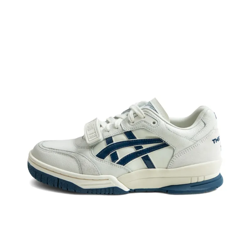 Asics Gel Spotlyte Vintage Basketball Shoes Unisex Low Top Blue Red-1