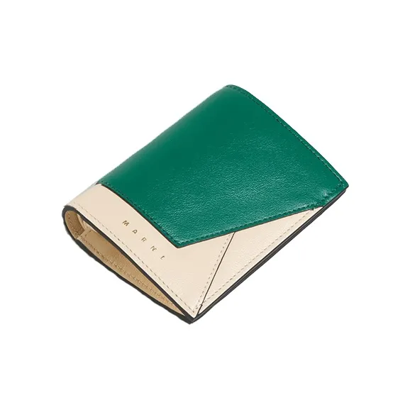 MARNI Logo Embossed Bi-Fold Wallet-2