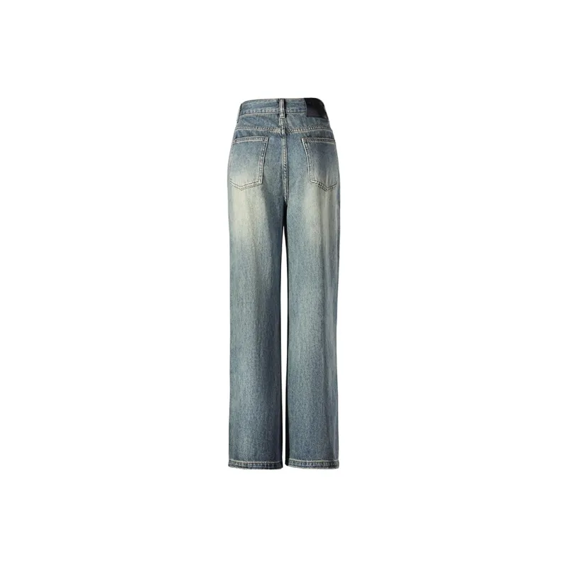 Wen Shan Jeans Women's Vintage Blue-1