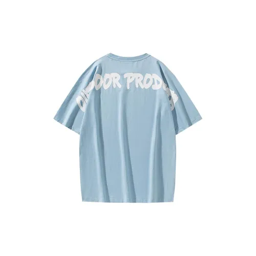 OUTDOOR PRODUCTS T-Shirts Unisex Clear Water Blue