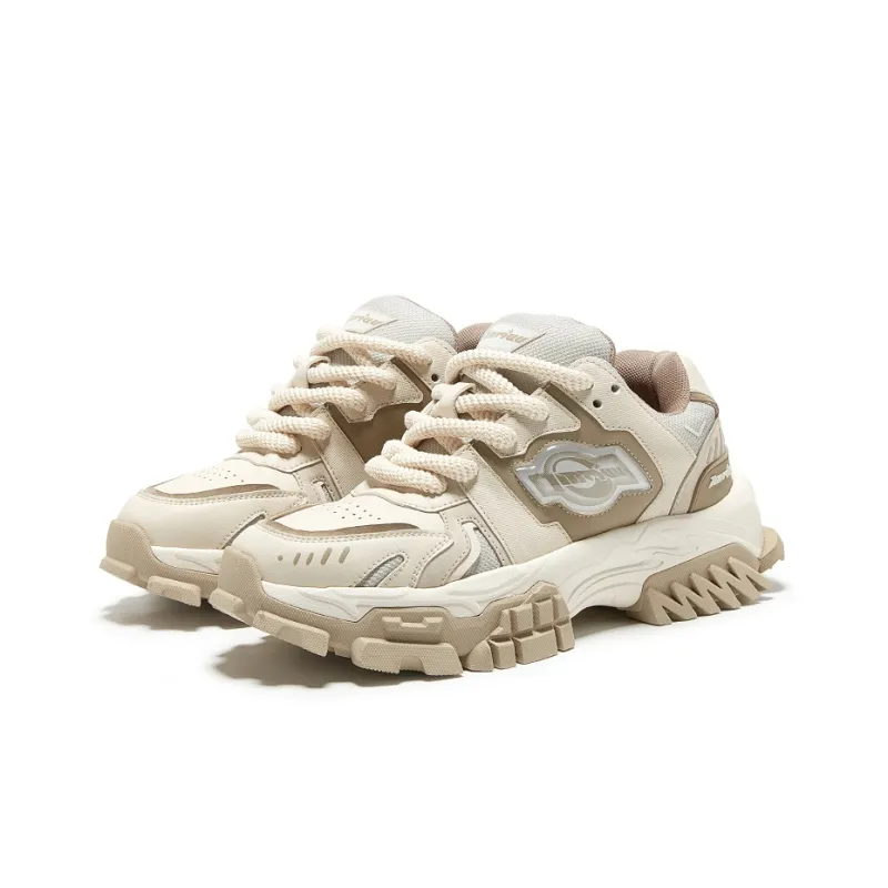TINMUU Cushioning Anti-Slip Wear-Resistant Breathable Height Increasing Low-Top Chunky Sneakers Unisex-4