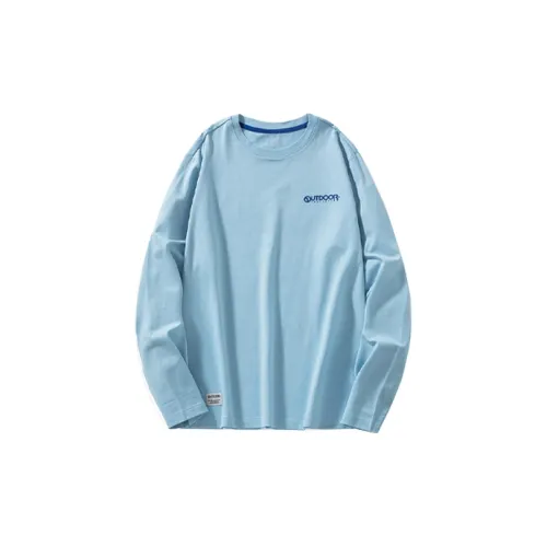 OUTDOOR PRODUCTS Sweatshirts Men Clear Water Blue