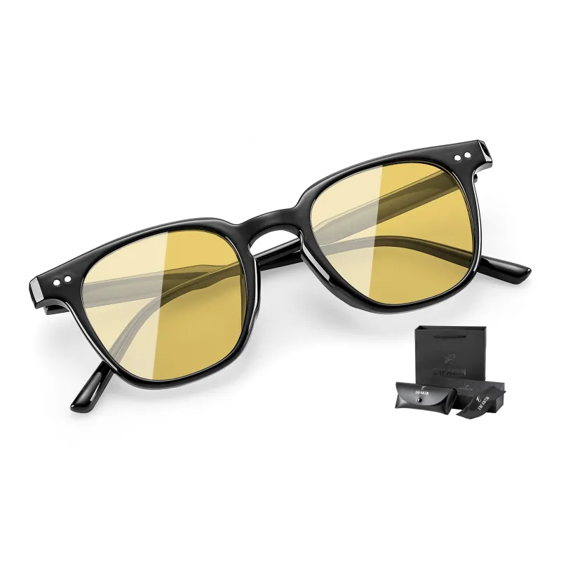 ENFANTIN Round Sunglasses Unisex Black-3