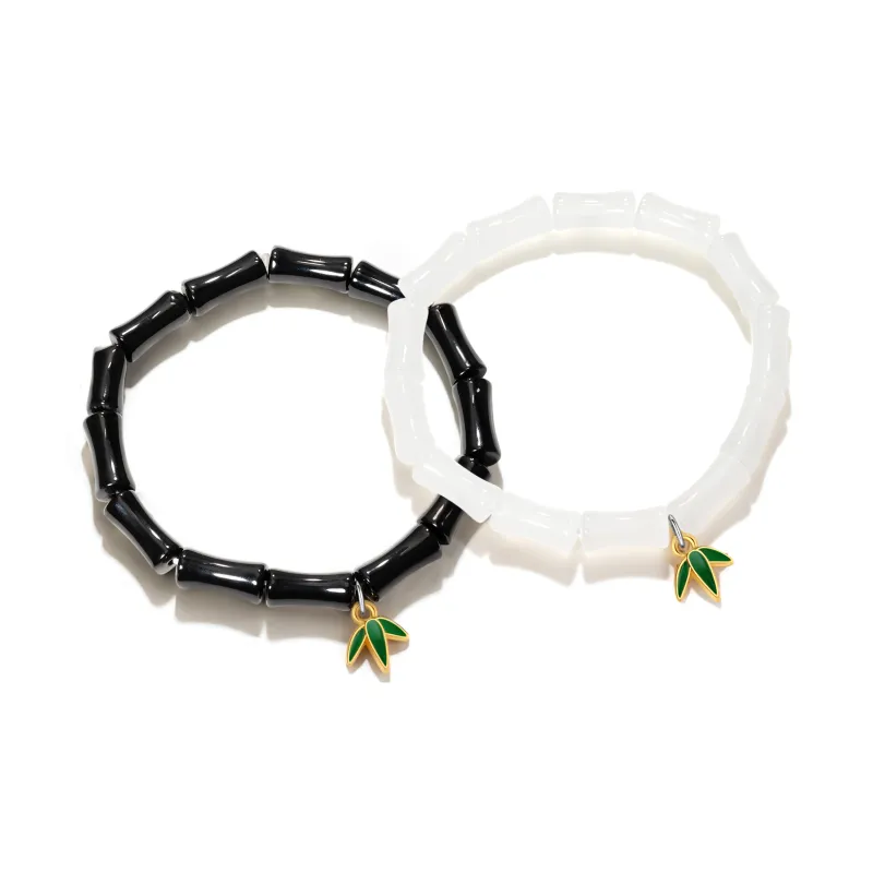Jodie&Kevin Colored Glaze Bracelets Unisex-5