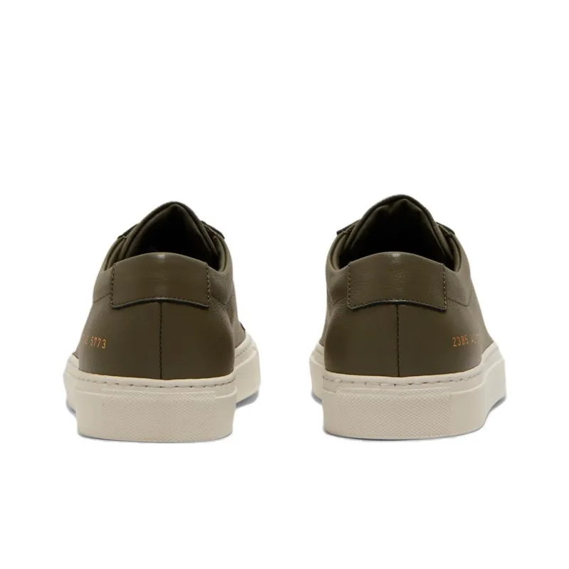 COMMON PROJECTS Low-Top Skateboard Shoes Men's Green-3