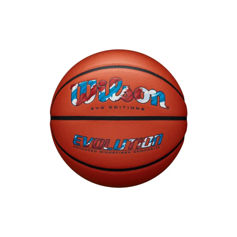 Wilson Microfiber Leather Basketball Brown Size 76 Size Training Unisex-0