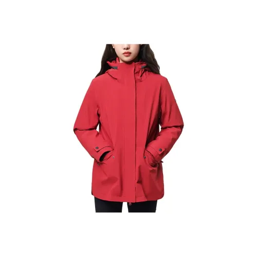 OUTDOOR PRODUCTS Windbreaker Jackets Women's Maroon