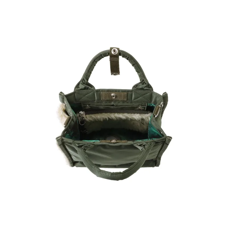 PORTER My Neighbor Totoro Collaboration Nylon Twill Shoulder Bag Crossbody Bag Handbag Unisex Green-5