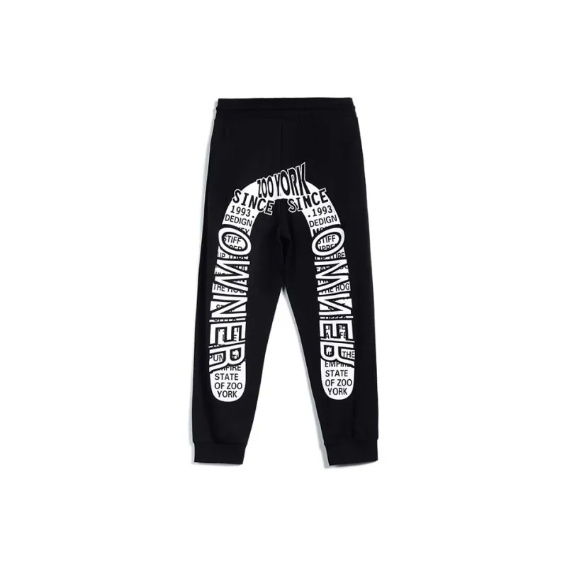 Zoo York Knitted Sweatpants Men Black-1